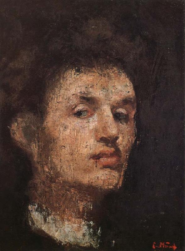 Edvard Munch Self-Portrait